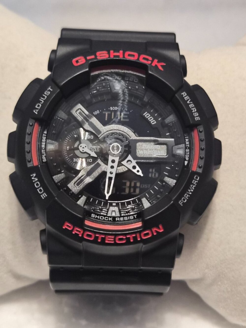 Casio G Shock Matte Black nearly NWOT